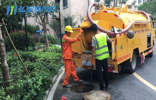 上海崇明区港沿镇雨污管道清淤疏通